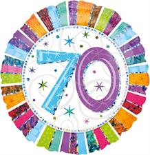 18 RADIANT BIRTHDAY 70 PRISM.   5PZMC 100