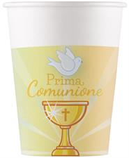 CUPS PAPER PRIMA COMUNIONE (8CT)              24PZ
