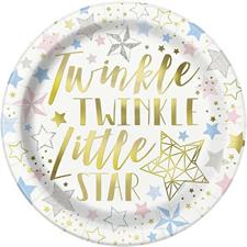 8 TWINKLE LITTLE STAR 9 PLATES-FB PZ. 12 MC. 72
