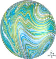 ORBZ BLUE GREEN MARBLE           5PZMC100
