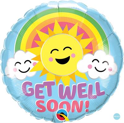 18 GET WELL SUNNY SMILES      5PZ MC100